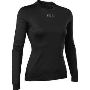 Fox Racing Tecbase dameshemd met lange mouwen, zwart, medium