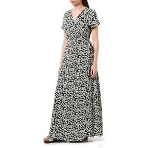 ZITHA Wikkeljurk voor dames, zwart, wit, M