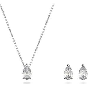 Swarovski - Attract Set - Wit - Gerhodineerd Metaal - Zirkoniumoxide