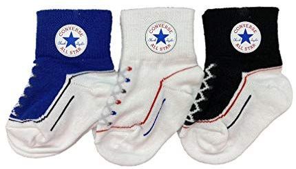 Converse - Gestreepte Sokken - Set van 3 Paar - Zacht - Ademend