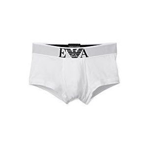 Emporio Armani Heren Trunks, Kleur: wit, S