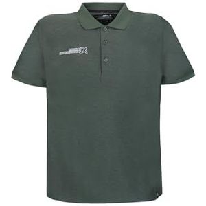 ROCK EXPERIENCE Tip SS Man poloshirt | poloshirt met korte mouwen, Donkergroen/Groen, M
