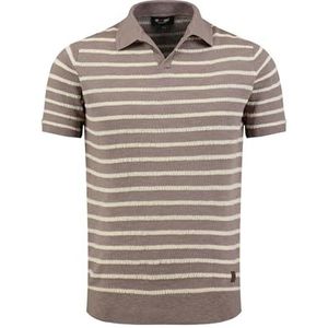 KEY LARGO - Poloshirt - Gestreept - Katoen/Linnen