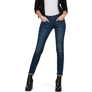 G-STAR RAW Dames Midge Cody Mid Skinny Wmn Jeans, blauw (Power Wash 60883-3628-2422), 25W x 32L
