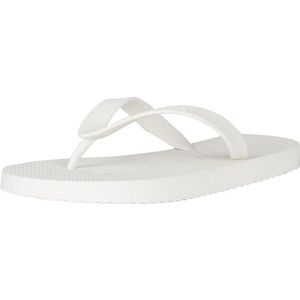 Tommy Jeans TJM Beach FLIP Flop, Ecru, 8 UK, Ecru, 42 EU