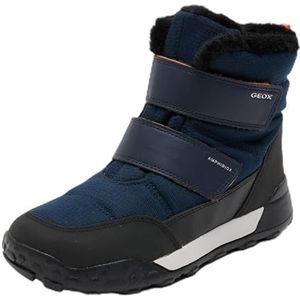 Geox J Trekkyup Boy B ABX sneeuwlaarzen kinderen, marine zwart, 27 EU