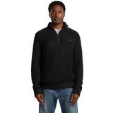 G-STAR Boucle Skipper Knit, Zwart (Dk Black D27112-e213-6484), XS