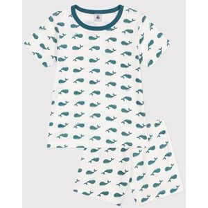 Petit Bateau Jongens Pyjacourt, marshmallow/libelle, 3 Jaar