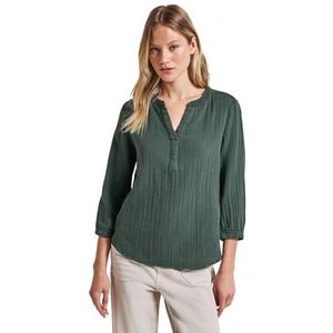 Street One - Dames Tuniek - Groen - Mousseline - 3/4 Mouwen