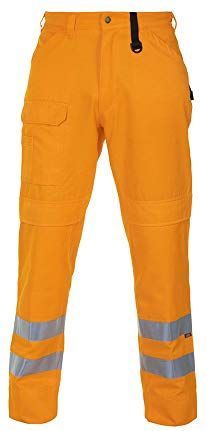 Hydrowear - Auxon Rws Broek - Fluor Oranje - 65% Polyester 35% Katoen