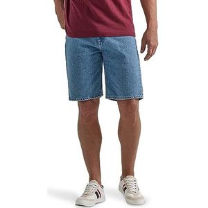 Wrangler Authentics Men's Classic Relaxed Fit Five Pocket Jean Short, Light Stonewash, 50