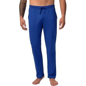 JP 1880, Heren grote maten pyjamabroek, kobaltblauw, 3XL