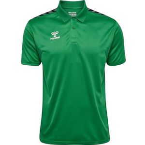 hummel - Authentic Functional Polo - Poloshirt - Zwart - 100% Polyester