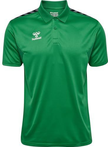 hummel - Authentic Functional Polo - Poloshirt - Zwart - 100% Polyester