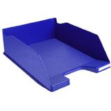 Exacompta - ref. 115104D -1 Brievenbak COMBO MAXI - Afmetingen: 34,7x25,5x10,3 cm - voor A+ formaat documenten - nachtblauwe kleur - Blauer Engel gecertificeerd - capaciteit 750 vellen