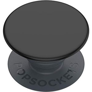 PopSockets : PopGrip Basic - Uitschuifbare basis en handgreep voor smartphones en tablets [bovenkant niet vervangbaar] - zwart