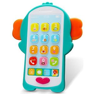 Auby Mon Monki' Smarphone speelgoed voor kinderen, 1 2 3 4 5 jaar