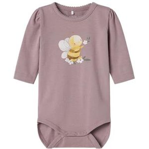 NAME IT Nbfjolanta Ls Body Box voor dames, Purple Dove, numeric_50
