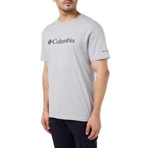 Columbia CSC Basic Logo T-shirt met korte mouwen voor heren, grijs (Columbia Grey Heather), M