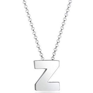 Elli Halsketting letter C initialen Trend Minimal 925 zilver