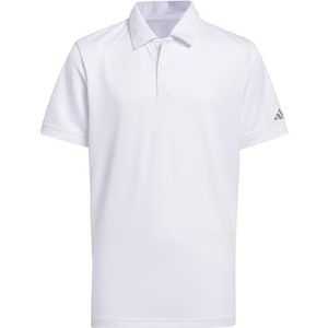 adidas Performance Performance Poloshirt met Korte Mouwen Kids - Kinderen - Wit- 140