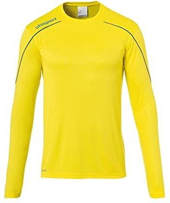 Uhlsport - Stream 22 - Voetbalshirt - Geel - Lange Mouw - Heren