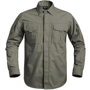 A10 Equipment Combat Fighter overhemd olijfgroen, Olijfgroen, 3XL