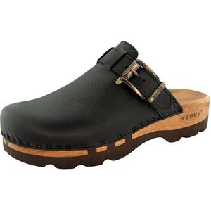 Woody - Lukas - Herenklompen - Zwart