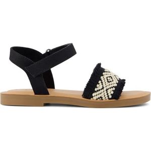 TOMS Remi Wedge Sandaal, Zwart, 2 UK, Zwart, 35 EU