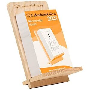 Goloso Keukenkalender 2023 in het Engels | receptenboek met standaard | een boek met 365 recepten uit Italiaanse traditie | cadeau-idee voor het hele jaar | A5 - plaats 23 x 17 x 14 cm