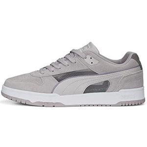 PUMA Heren Rbd Game Lage Doorschijnende Sneaker, Marmer Gietijzer Puma Zilver Puma Wit, 38.5 EU