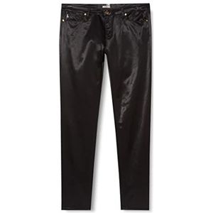 Moschino Skinny jeans met vijf zakken voor dames, met logo tab on back riem