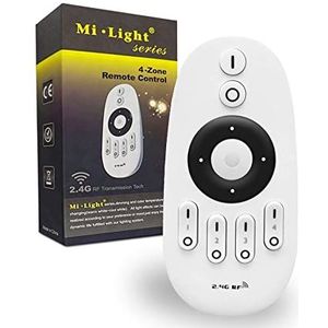 Mi-Light - MiBoxer - Afstandsbediening - Wit - Compatibel met WL5, FUT035S, FUT036S