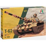 1:72 Italeri 7006 T-62 Main Battle Tank Plastic Modelbouwpakket