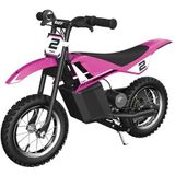 Razor Kids Elektrische Motorfiets - MX125 Dirt Rocket Bike voor Kinderen 7+ met 13km/h Maximale Snelheid & 40 Minuten Rijtijd, 100W Berijdbaar met 12V 5Ah Batterij en 12"" Luchtbanden - Roze