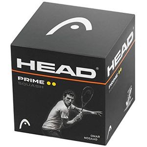 HEAD Prime Squashbal, zwart, 12 ballen