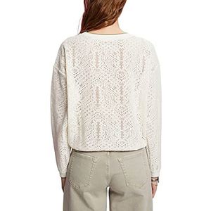 ESPRIT Gebreid sweatshirt, off-white, XS