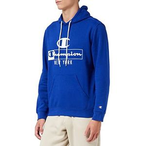 Champion Graphic Shop Authentic - Fall Fleece Heren Hoodie, Blauw, S