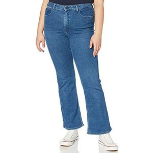 Lee Bootcut Plus jeans voor dames, Mid Evita, 40W x 33L