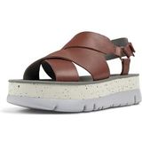 CAMPER - Oruga Up - Sandaal - Middenrood - Bovenmateriaal: Rundleer - Zool: EVA