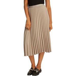 Tommy Hilfiger - FLUID PLEATED PULL ON MIDI SKIRT - Plissérok - Beige - Midi