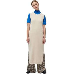 Minus Dames Lupi Knit Slipover Dress, Light Warm Zand, S