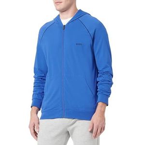 BOSS Heren sweatjack Loungewear Homewear Jacket Mix & Match Jacket, Bright Blue433., S