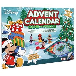 Cartamundi 103027001 Disney Adventskalender - Spel & Puzzel - Bevat 24 Suprises,Blauw