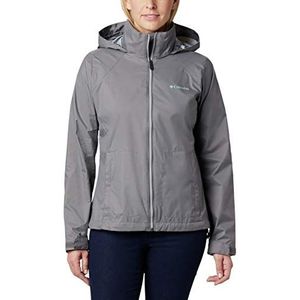 Columbia Switchback 3 waterdichte regenjas voor dames, grijs (city grey), M