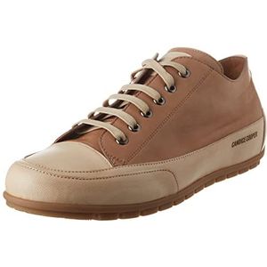 Candice Cooper Sanborn S-sneakers van gebufferd leer, ecru groef, 45 EU