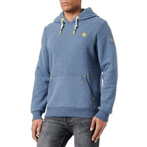 boundry Heren hoodie 36613735-BO02, marine melange, XL, marineblauw, gemêleerd, XL