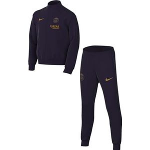 Nike Unisex Kids Andere PSG Y Nk DF Strk TRK Pak W, Blackened Blue/Blackened Blue/Gold Suede, DX3562-499, M