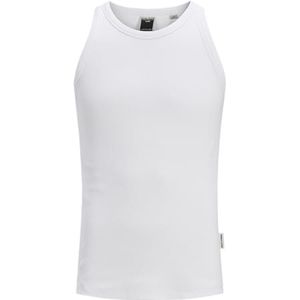 Jcoconcrete Washed Rib Tank Top, wit (bright white), XS
