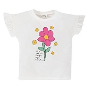 DeFacto T-shirt voor meisjes, wit, 12-18 Maanden